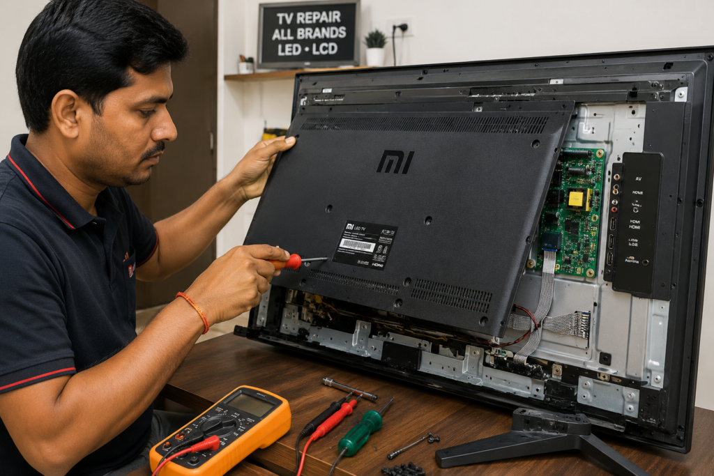 MI Smart LED TV repair service by certified technicians